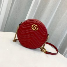 GUCCI 구찌 미니 GG 라운드 숄더백