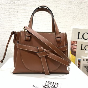 LOEWE 로에베 스몰 게이트 탑 핸들 백