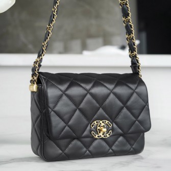 CHANEL 샤넬 체인백 23620821 블랙 19cm